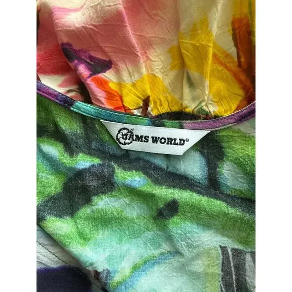 Jams World Jasper Print Hattie Mini Dress Size XS - Picture 7 of 10